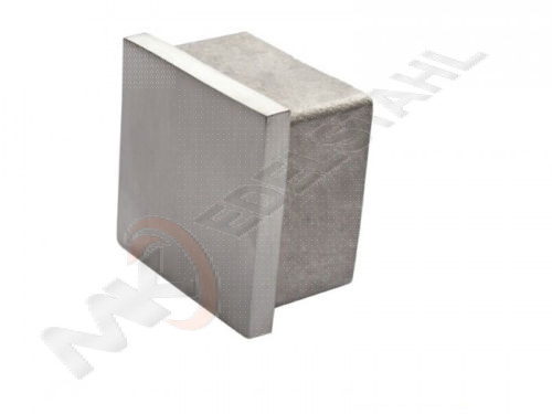 STEINBACHER Edelstahl Endkappe Für 42,4mm Rohr - V4A, Zum Überstecken & Einkleben