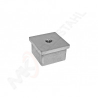 Edelstahl Endkappe mit M8 Gewinde